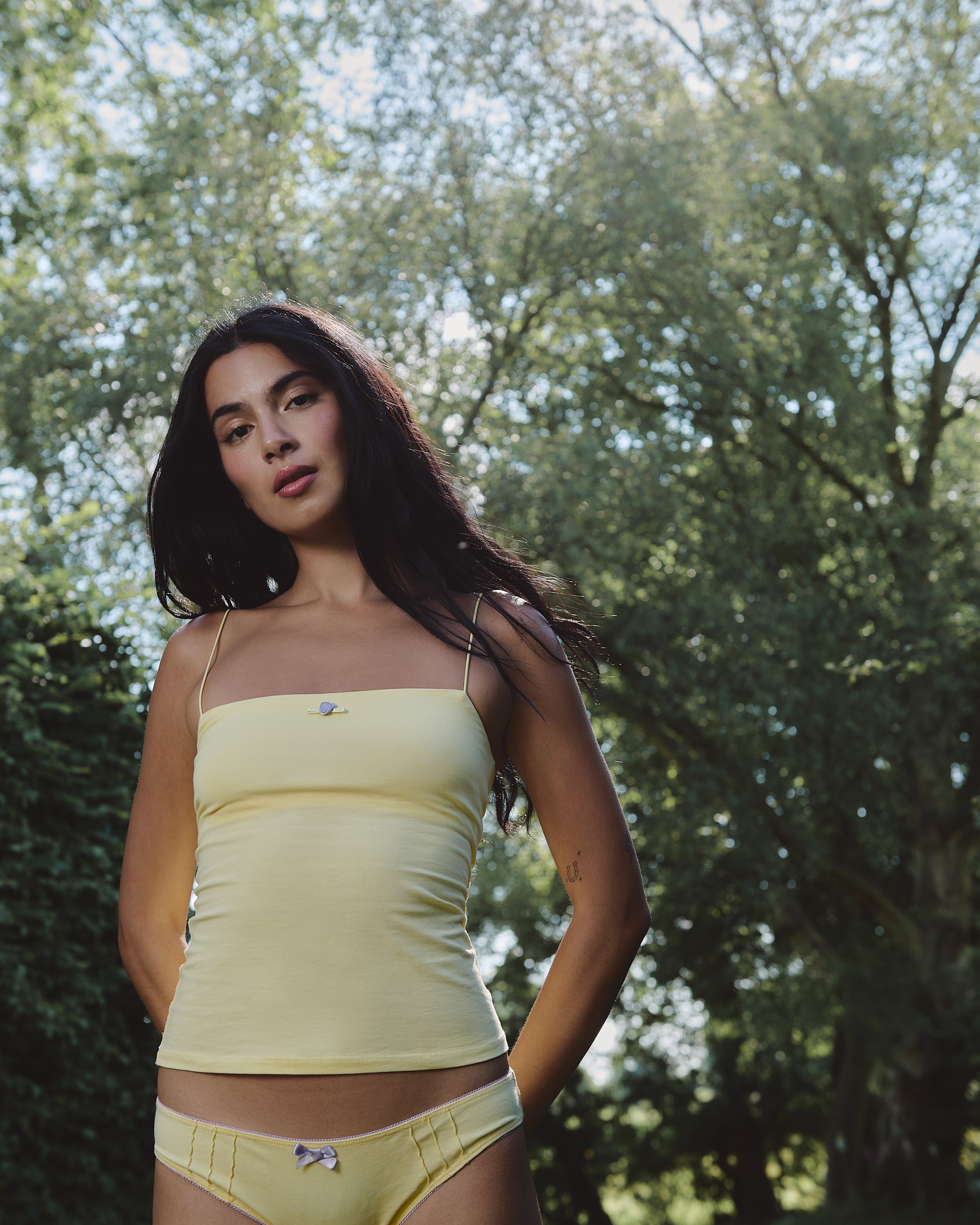 Chloe Tank - Daffodil